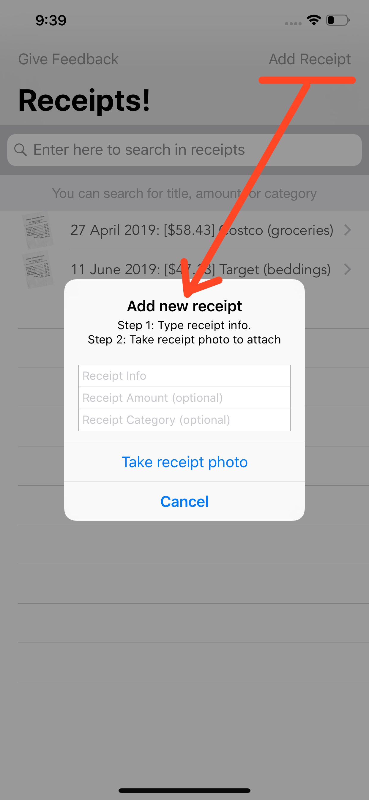 Receipts! gallery image