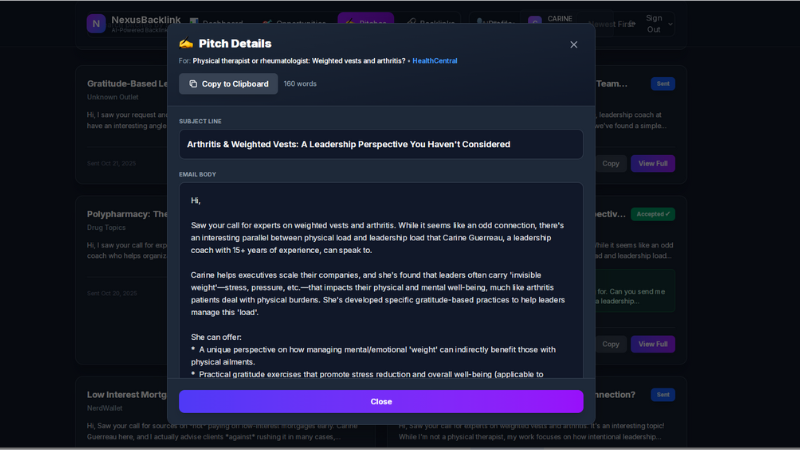 NexusBacklink gallery image