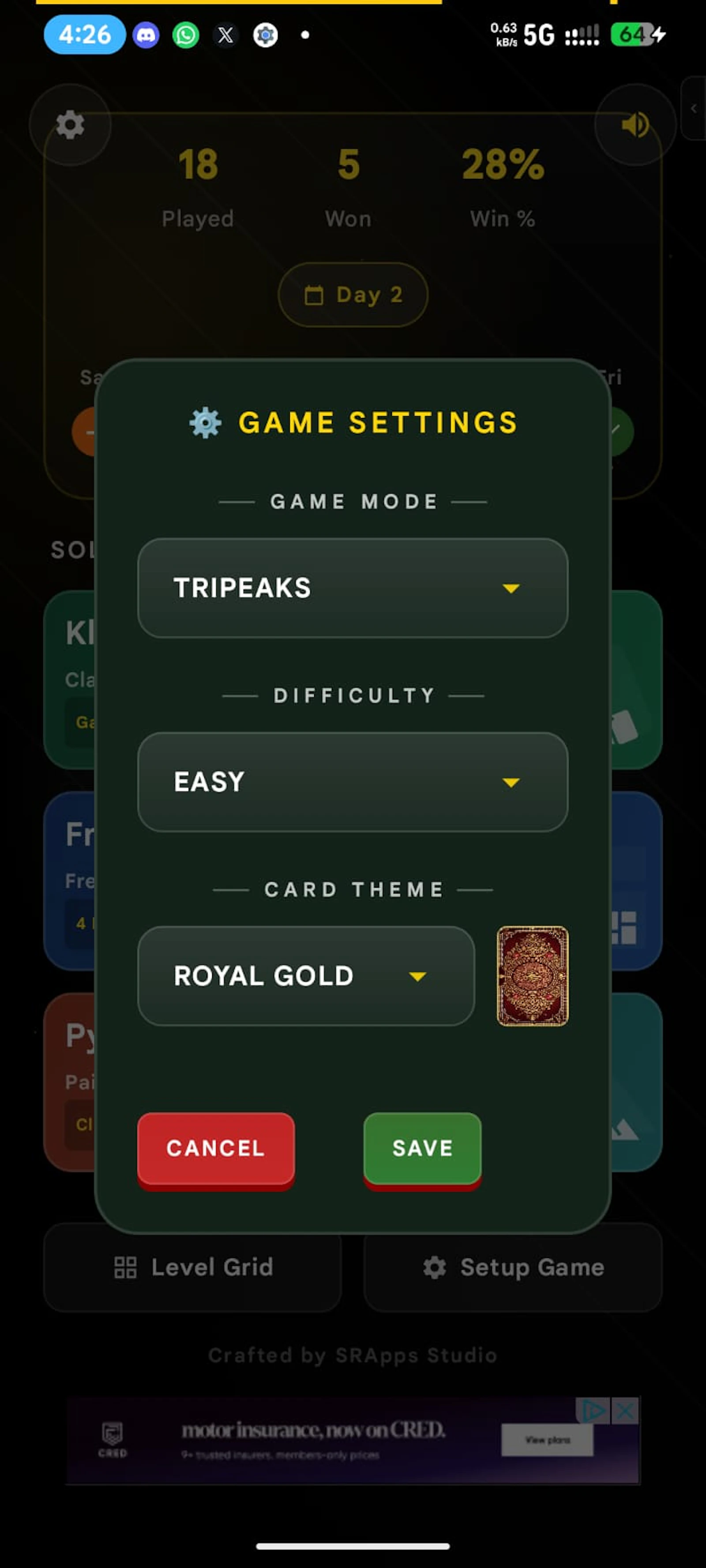 Solitaire - Classic Card Game screenshot 1