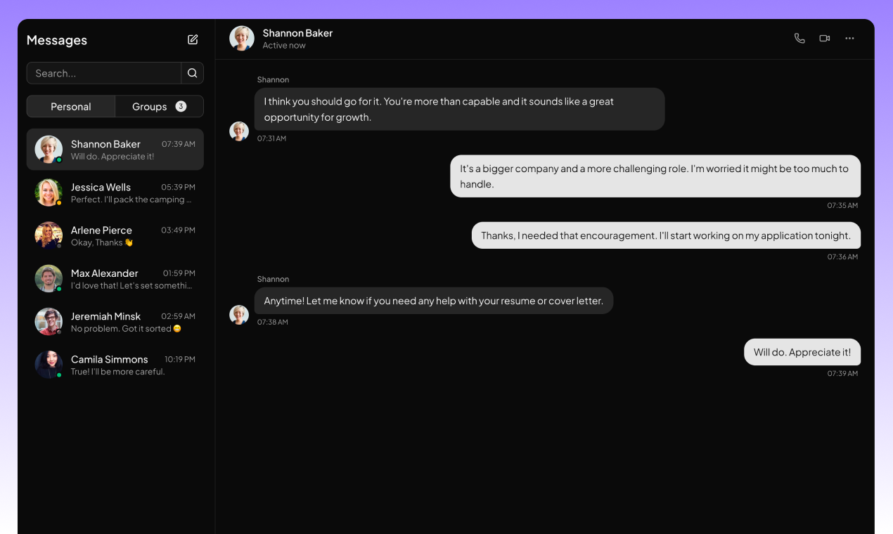 Shadcn Examples gallery image