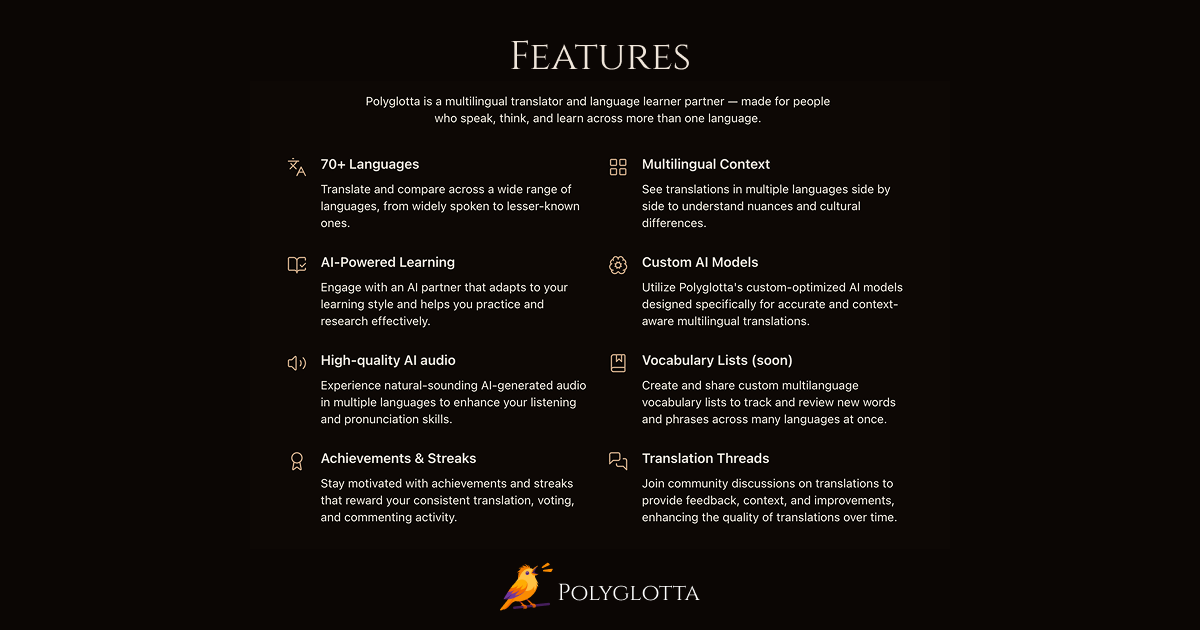 Polyglotta gallery image