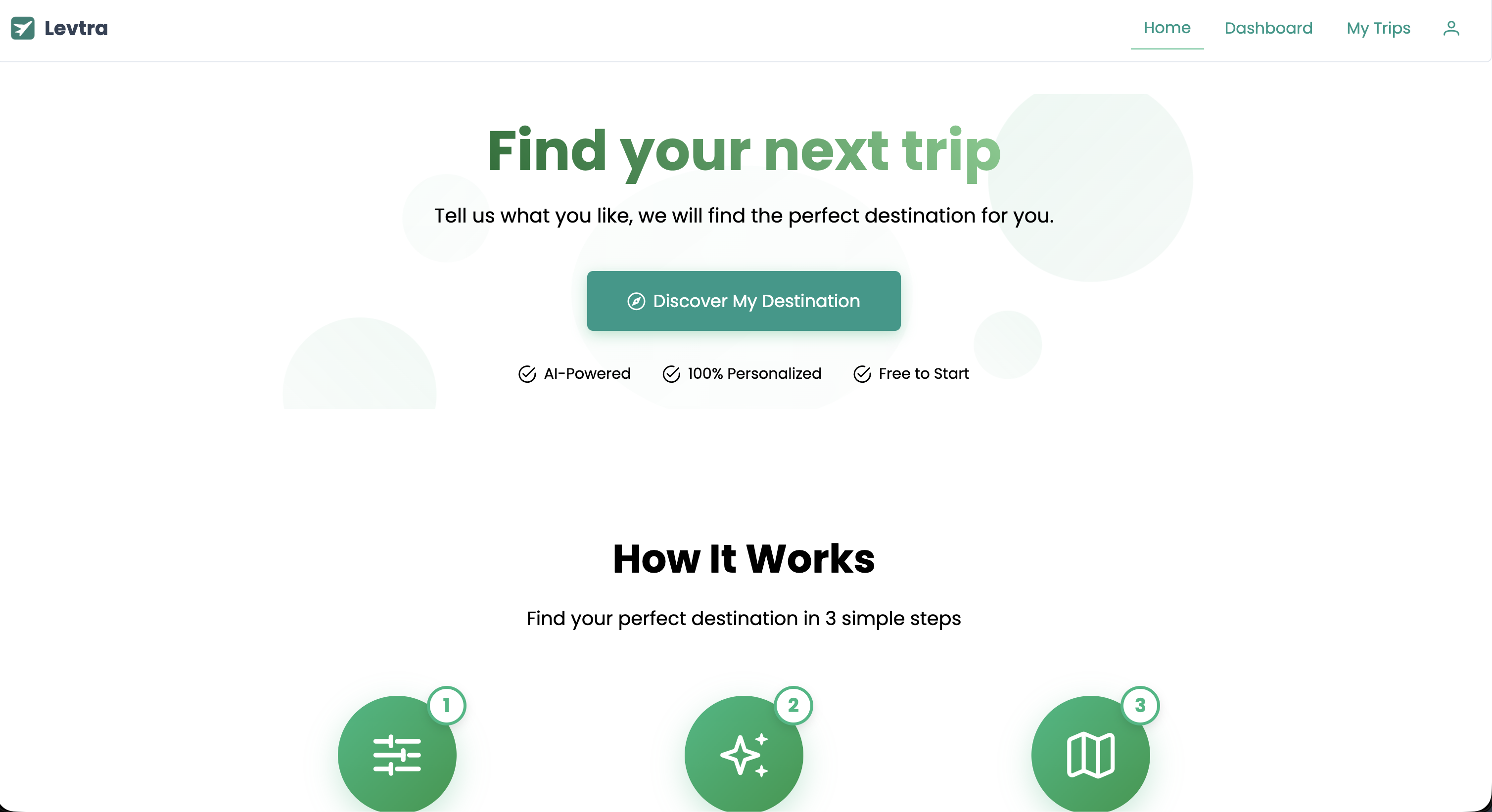 Levtra - Main product screenshot demonstrating key features and user interface