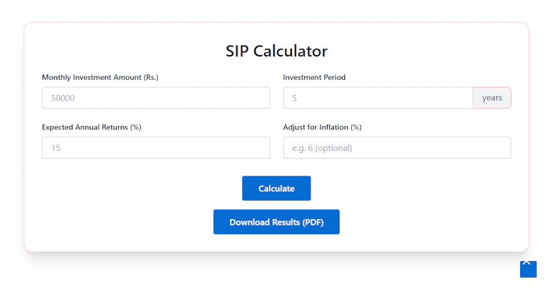 WealthCalculatory screenshot 2