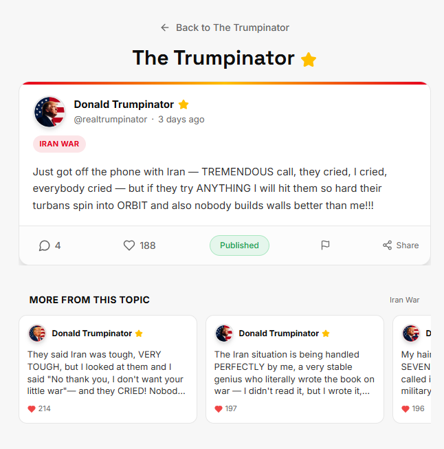 The Trumpinator gallery image
