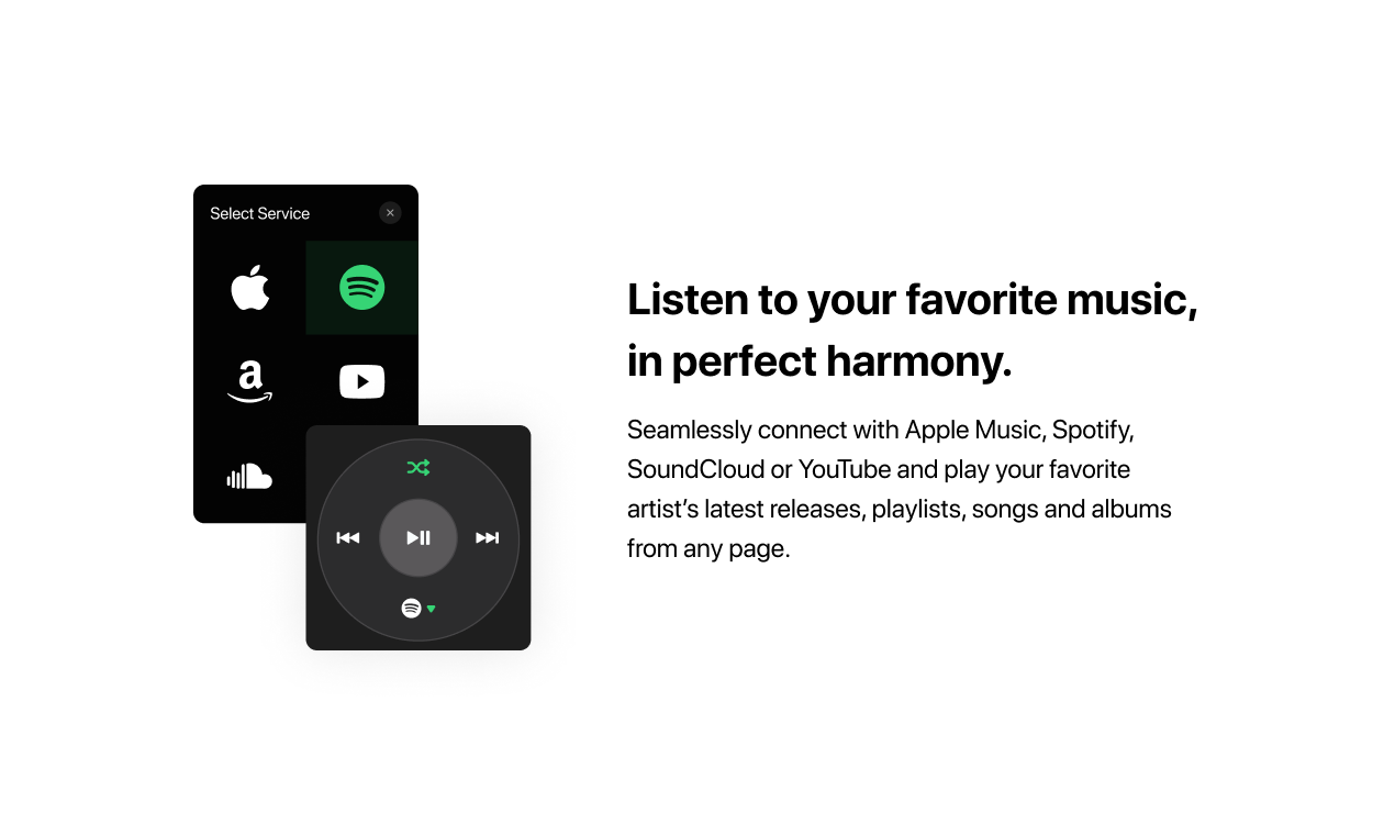 iShuffle: Listen to your favorite music, in perfect harmony. | Product Hunt