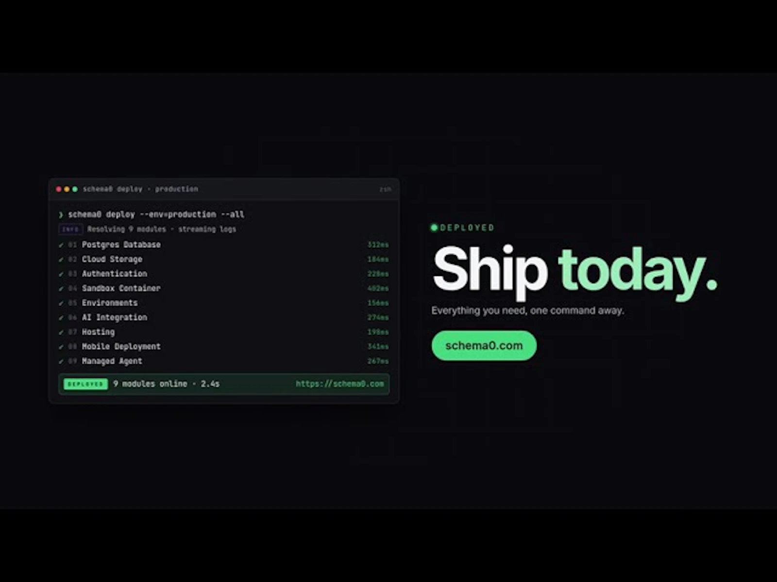Schema0 screenshot 1 (video preview)