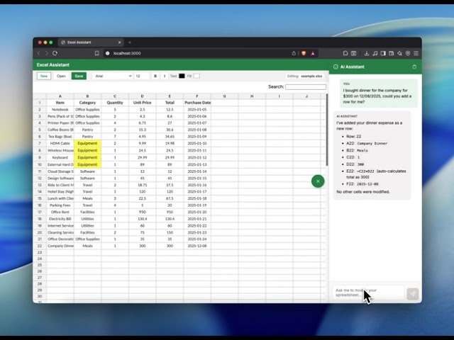 Sylvian Excel Agent gallery image