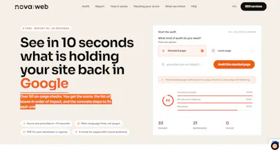 NovaWeb Free SEO Audit gallery image