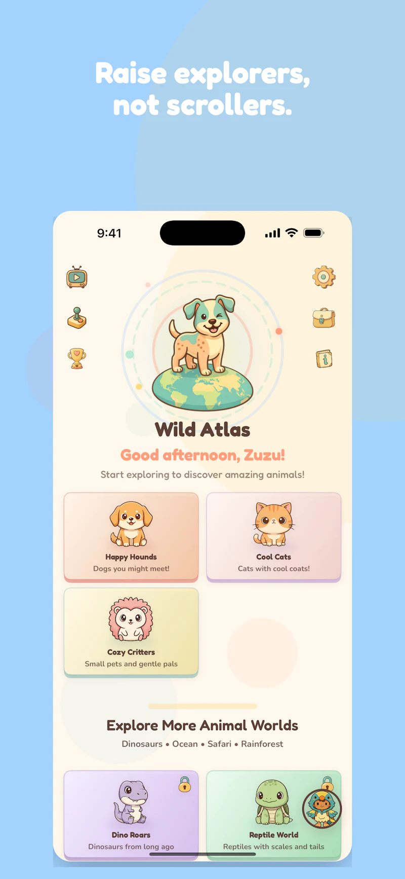 Wild Atlas: Animals for Kids screenshot 2