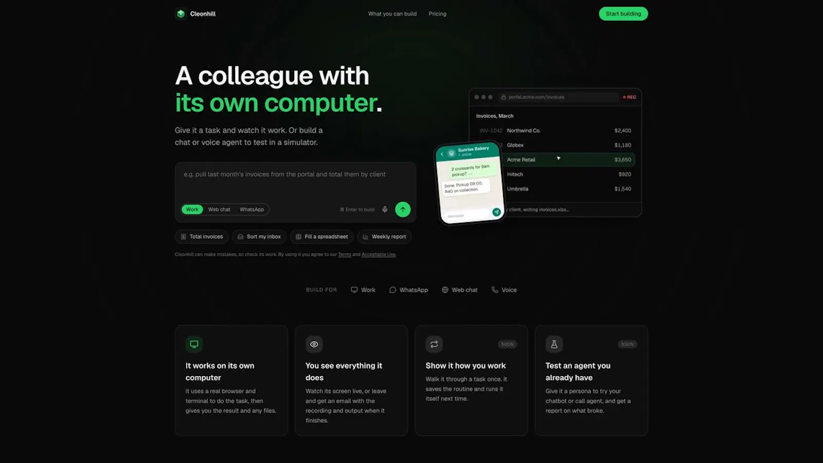 Cleonhill screenshot 1 (video preview)