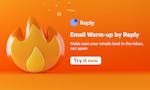 Email Warm-Up Tool by Reply image