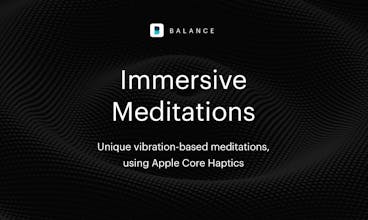 Immersive Meditations by Balance gallery image