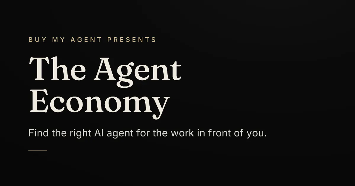 Buy My Agent gallery image