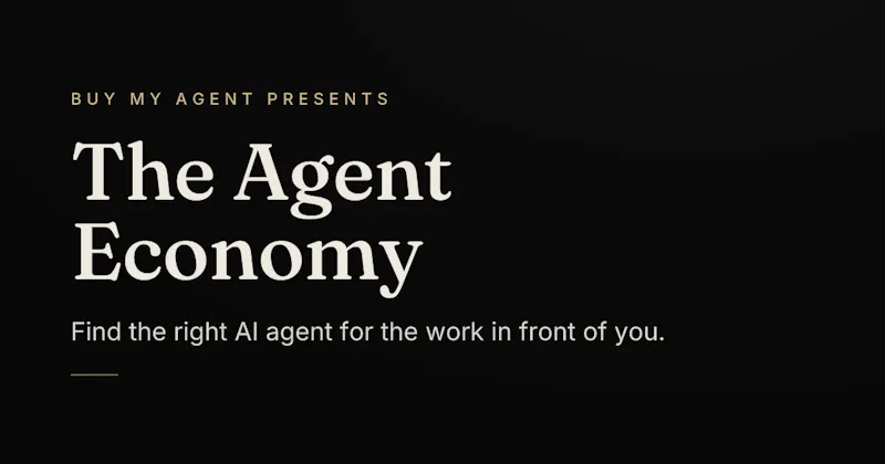Buy My Agent screenshot 1
