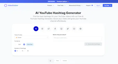 Youtube Hashtag Generator gallery image