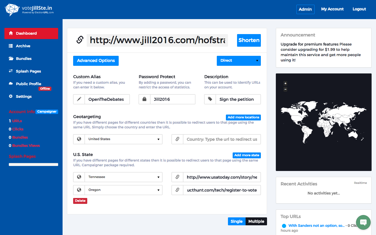 voteJillSte.in ElectionURL Maker gallery image