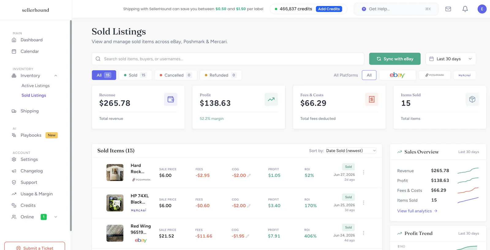 SellerHound screenshot 3