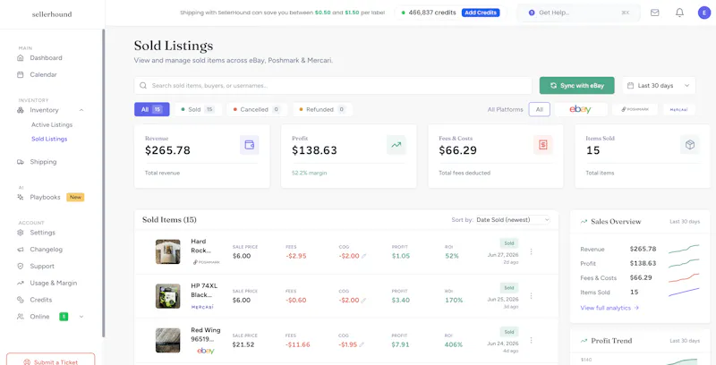 SellerHound screenshot 3