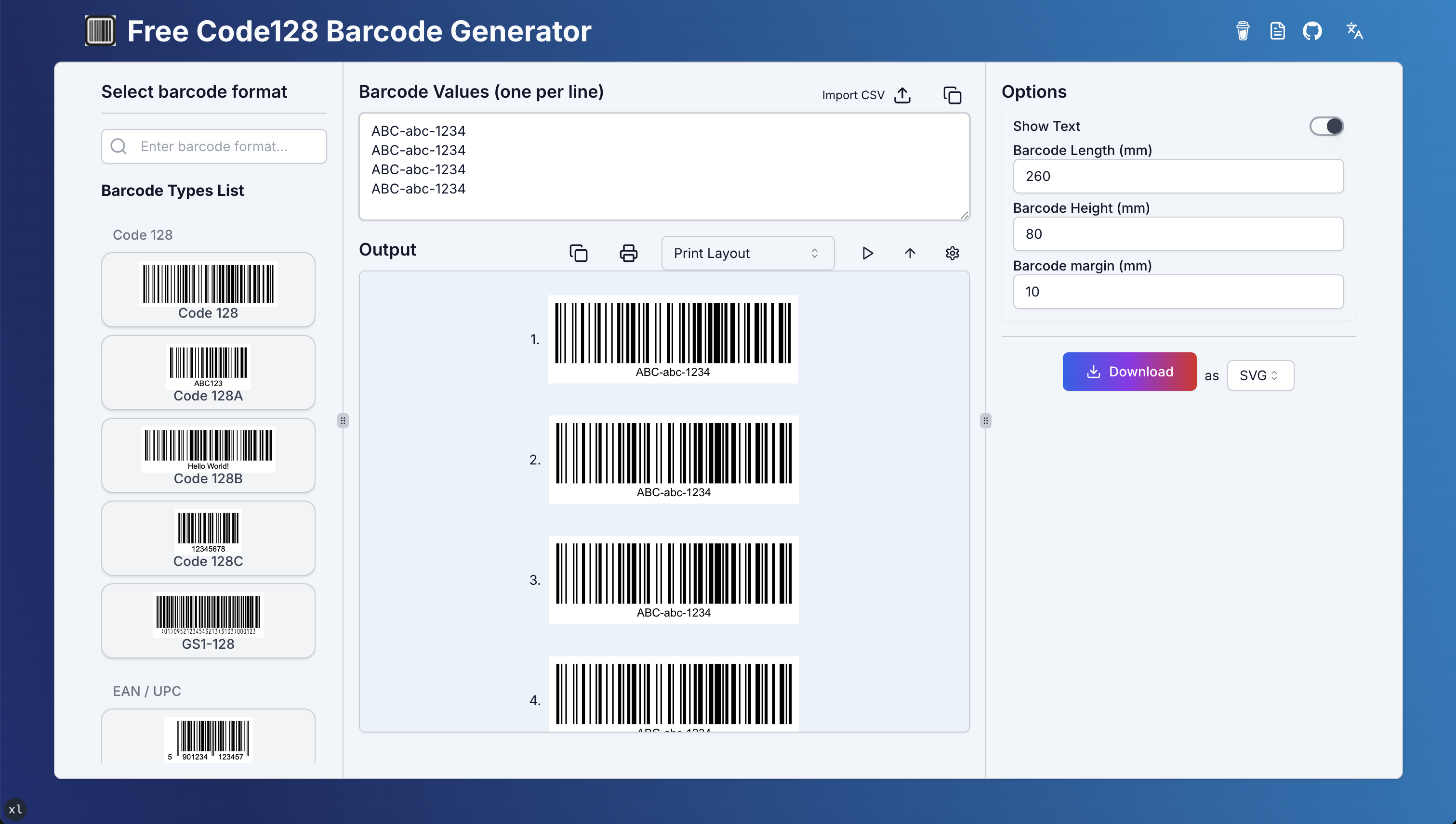 Barcode-Maker.com - 무료 온라인 바코드 생성기 미디어 2