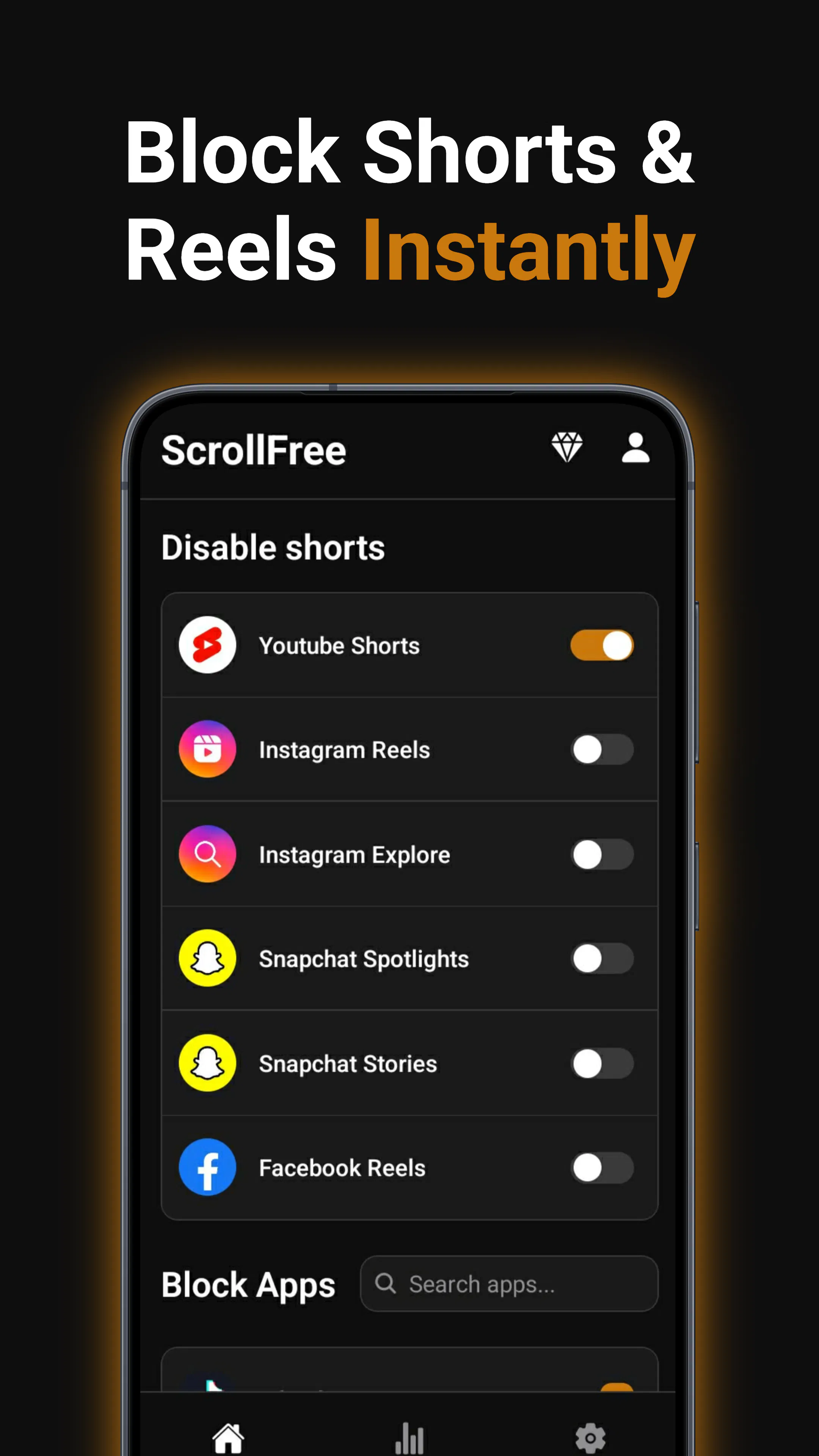 ScrollFree のプロダクトバナー