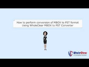 WholeClear MBOX To PST Converter gallery image