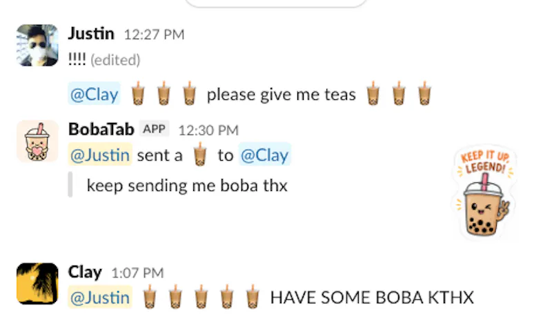 BobaTab. Share the boba. Share the love. screenshot 3