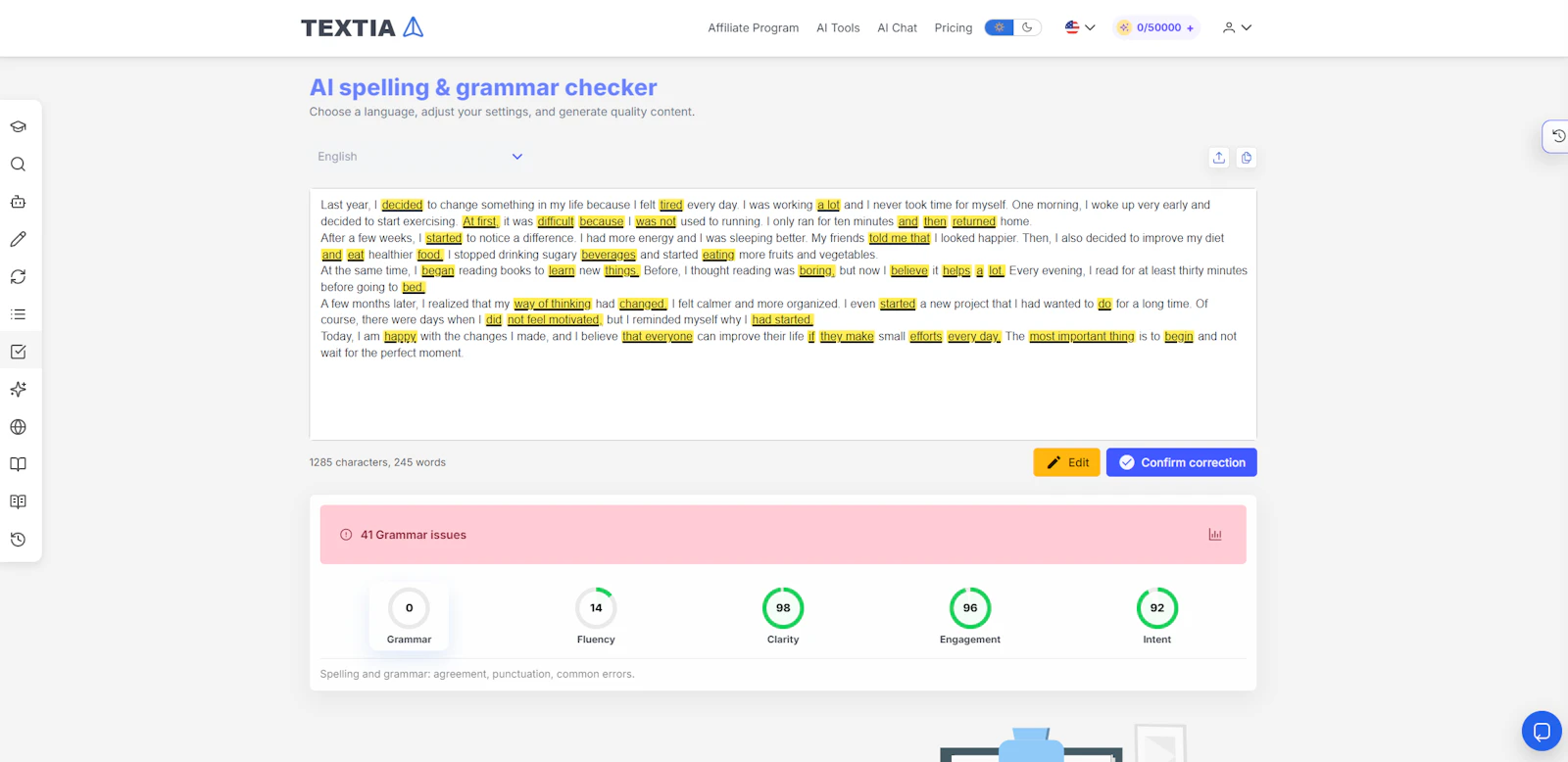 Textiaa screenshot 6