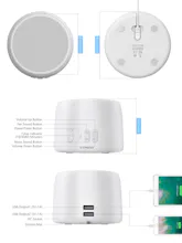 Conor 24 Sounds Machine with 2 USB Ports gallery image