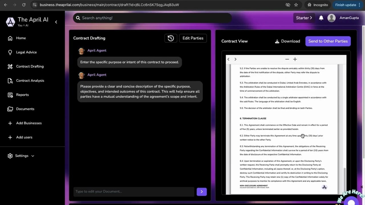 April Business gallery image