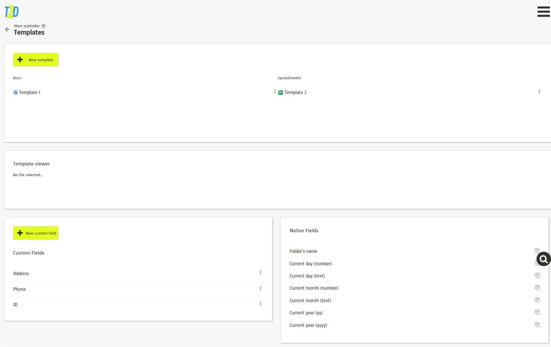 Media TEMPLATE2DOC - Sắp xếp liền mạch các tệp và khách hàng trên Google Drive. 4