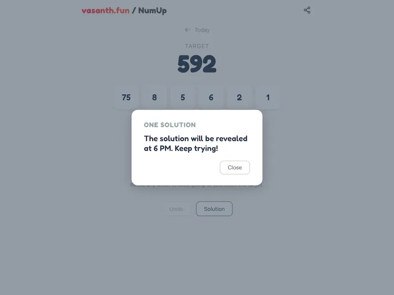 NumUp screenshot 2