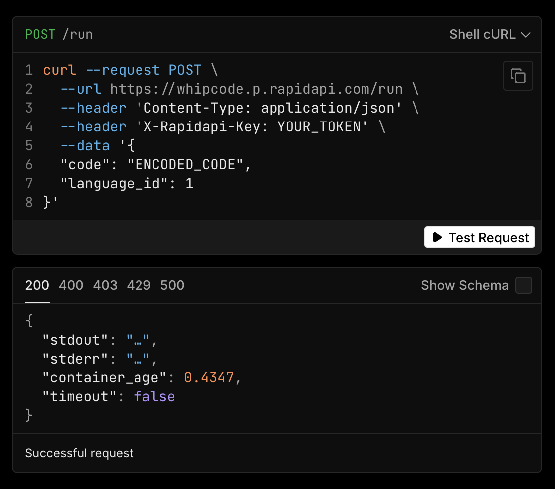 whipcode api - API REST ราคาต่ำสำหรับการเรียกใช้รหัสที่ไม่น่าเชื่อถือ media 2