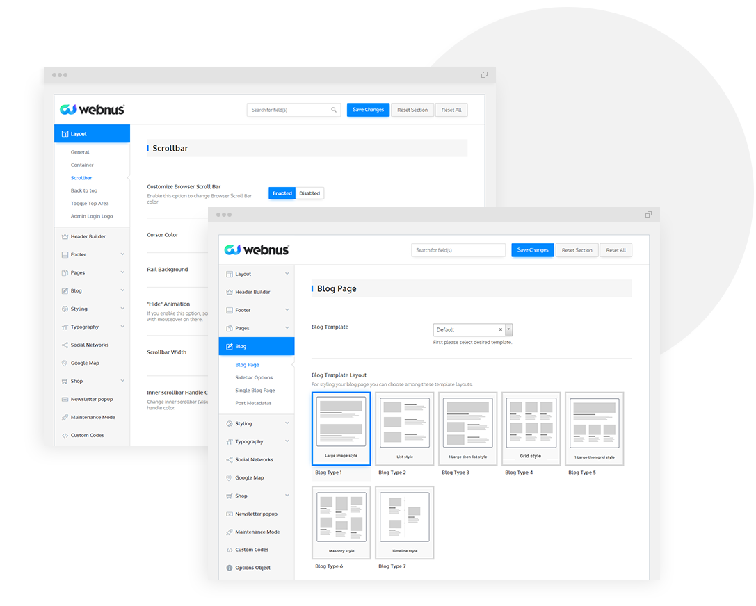 Deep WordPress Theme gallery image
