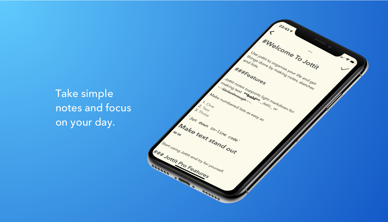 Jottit gallery image