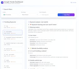 Google Trends Dashboard gallery image