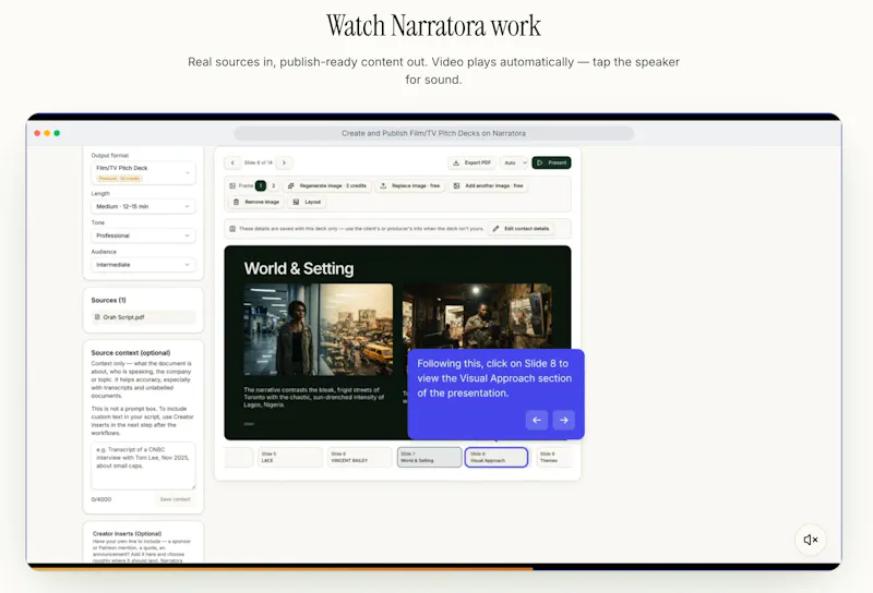 Narratora screenshot 7