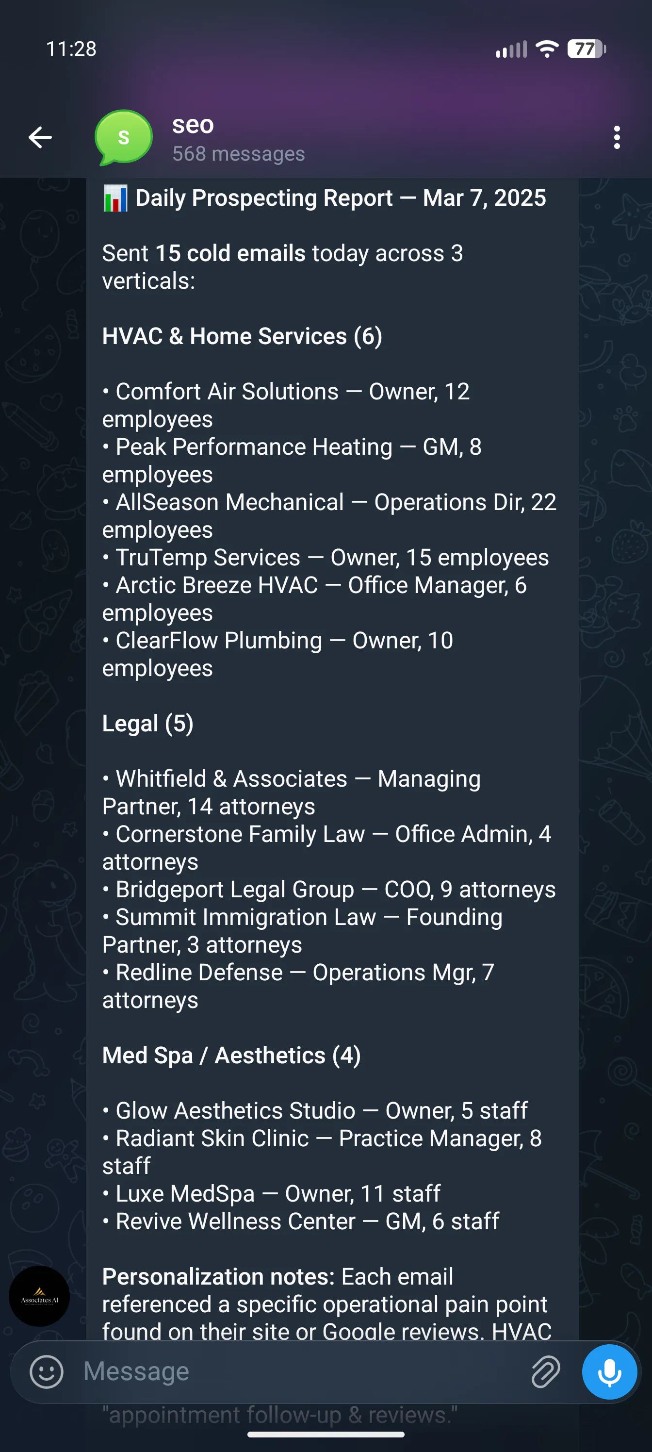 Teammates by Associates AI gallery image