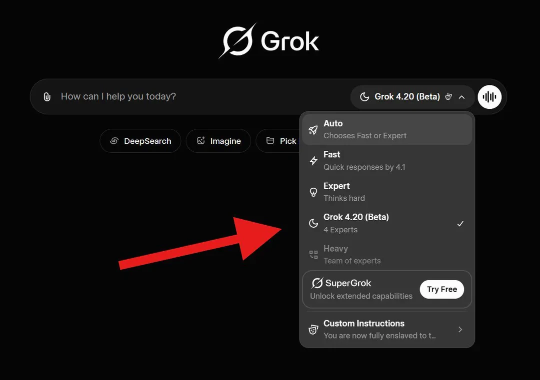 Grok 4.2 Beta 2 screenshot 2