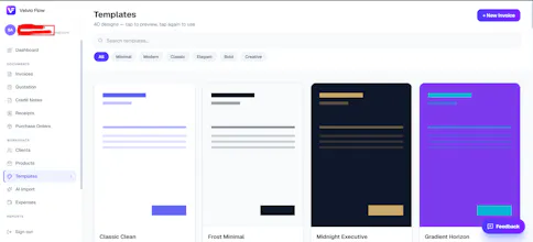 Velvio Flow — Professional Invoicing gallery image