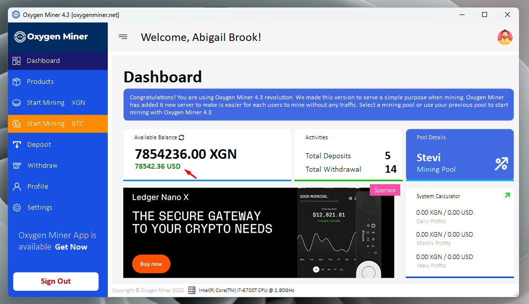 Oxygen Miner gallery image