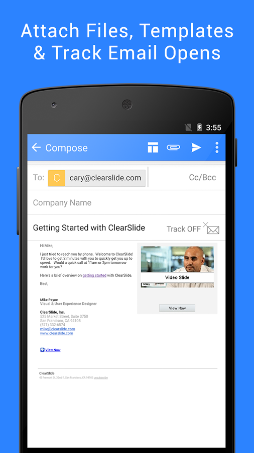ClearSlide Mail for Android gallery image