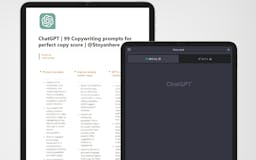ChatGPT | 99 Premium Copywriting prompts media 2