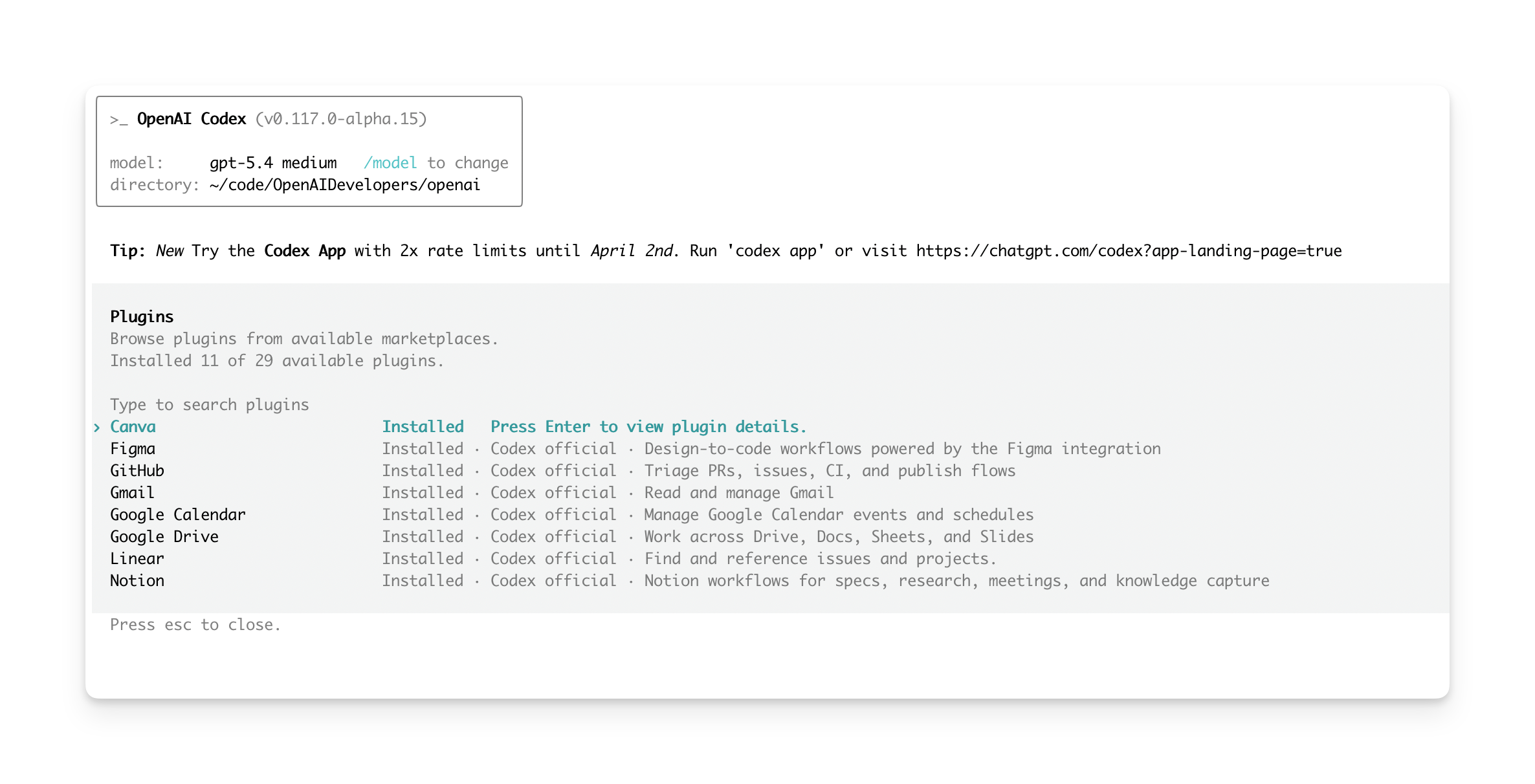 Plugin Creator를 통한 플러그인 생성 인터페이스