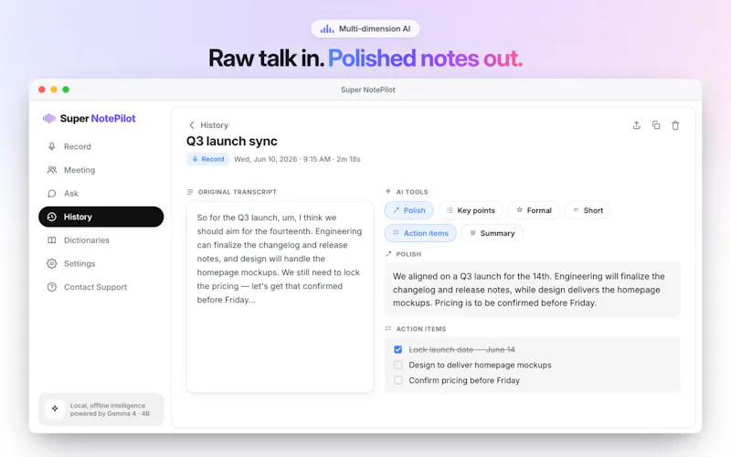 Super NotePilot screenshot 4