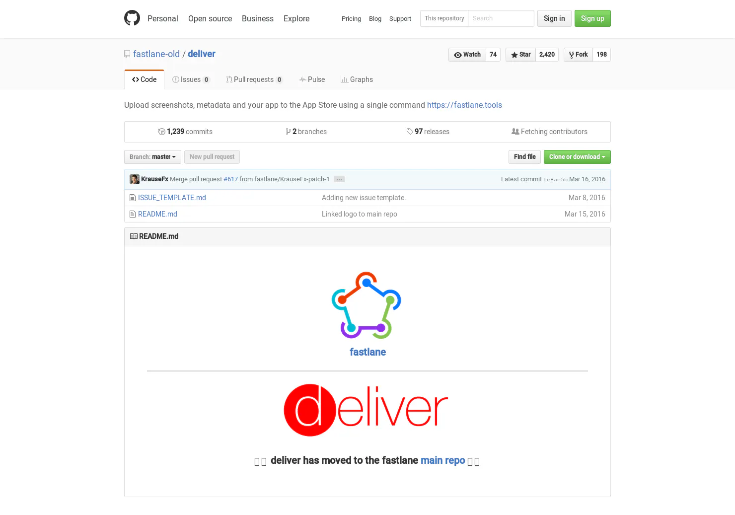 Deliver