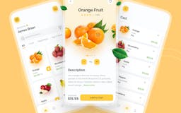 Grocery App UI Design media 1
