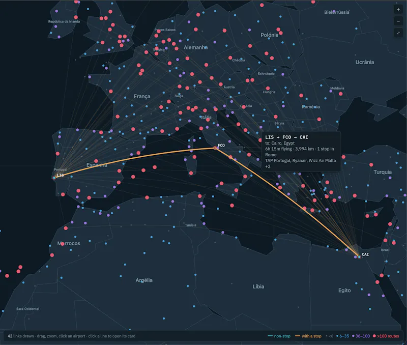 Flight Routes screenshot 3