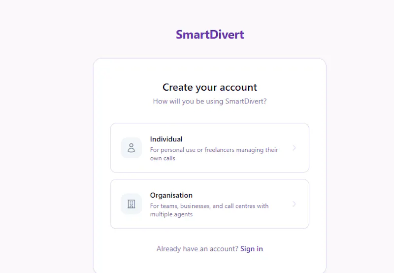 SmartDivert screenshot 3