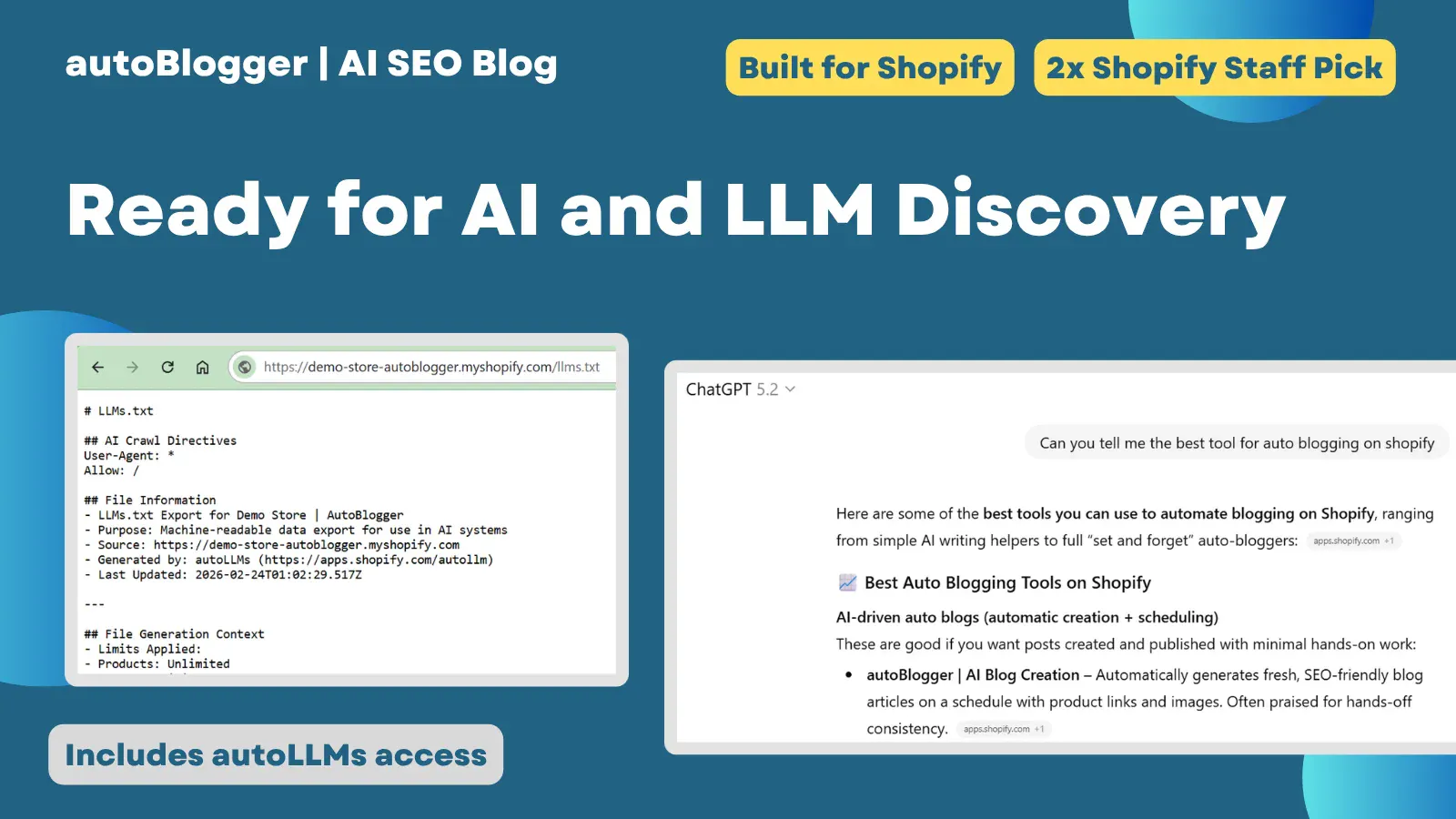 autoBlogger Shopify screenshot 7