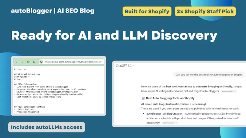 autoBlogger Shopify screenshot 7